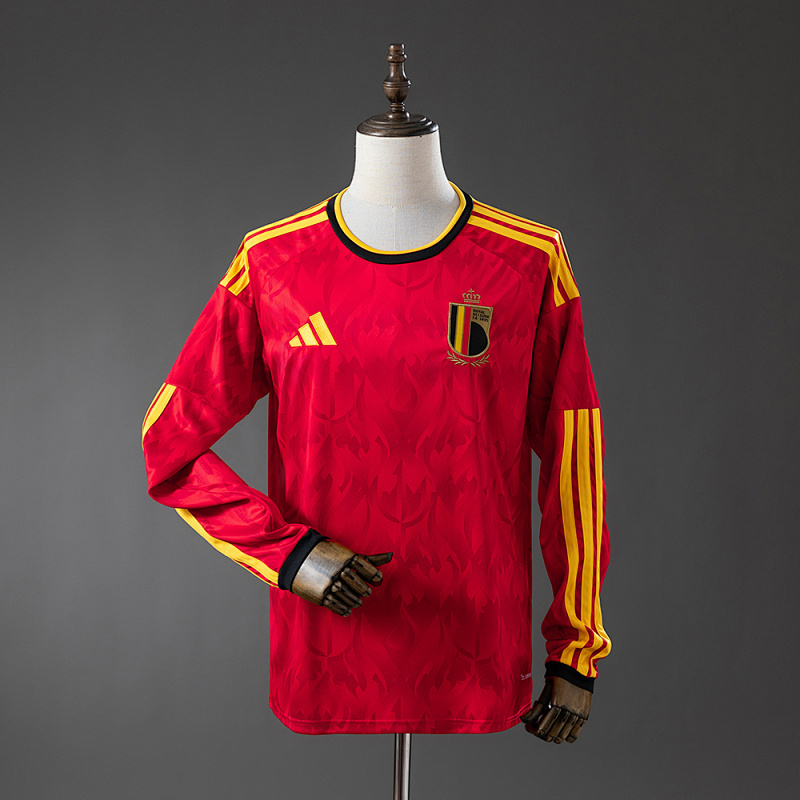 Belgium 2026 Home Long-Sleeve Jersey S-4XL